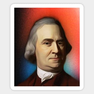 Samuel Adams Portrait | Samuel Adams Artwork Magnet